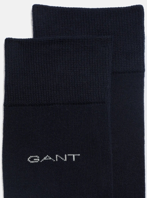 Pack de dois pares de meias às riscas e lisas- GANT