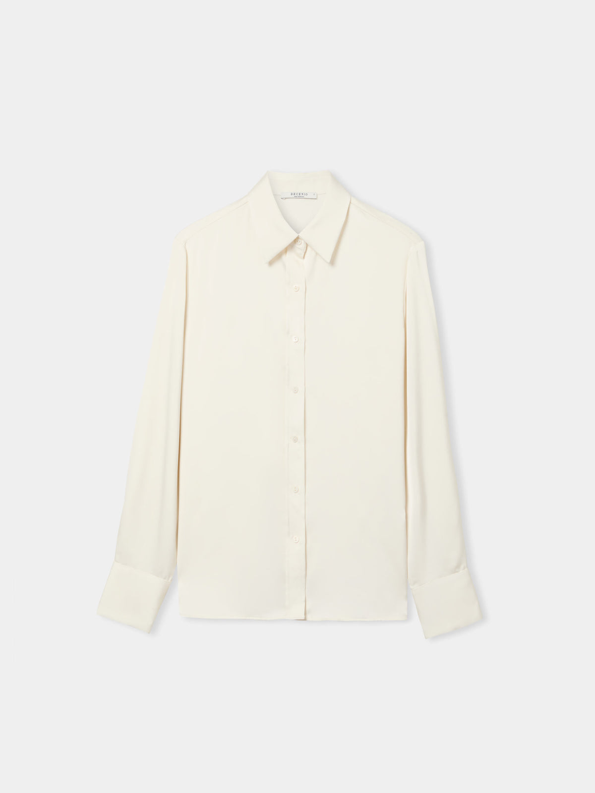 Camisa fluida acetinada