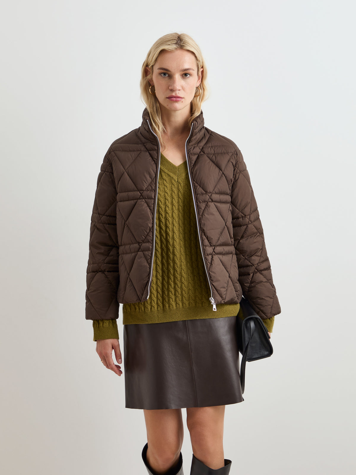 Blusão curto acolchoado - DECENIO