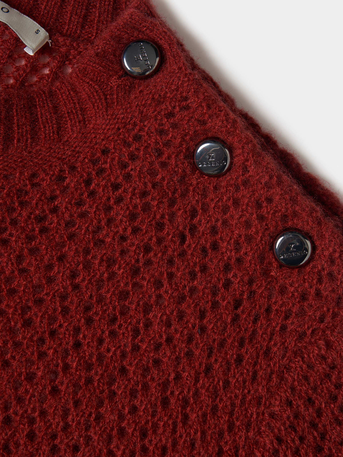 Camisola de malha estruturada em lã - DECENIO