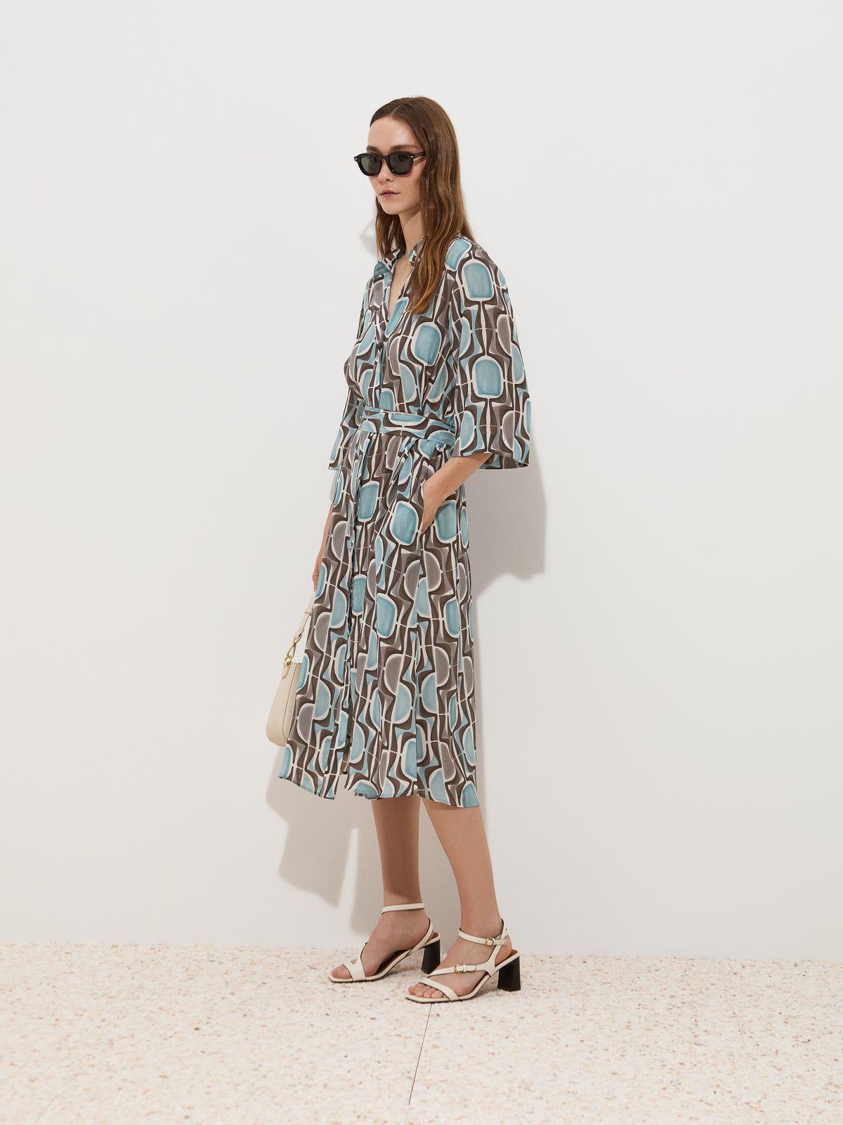 Vestido com padrão
