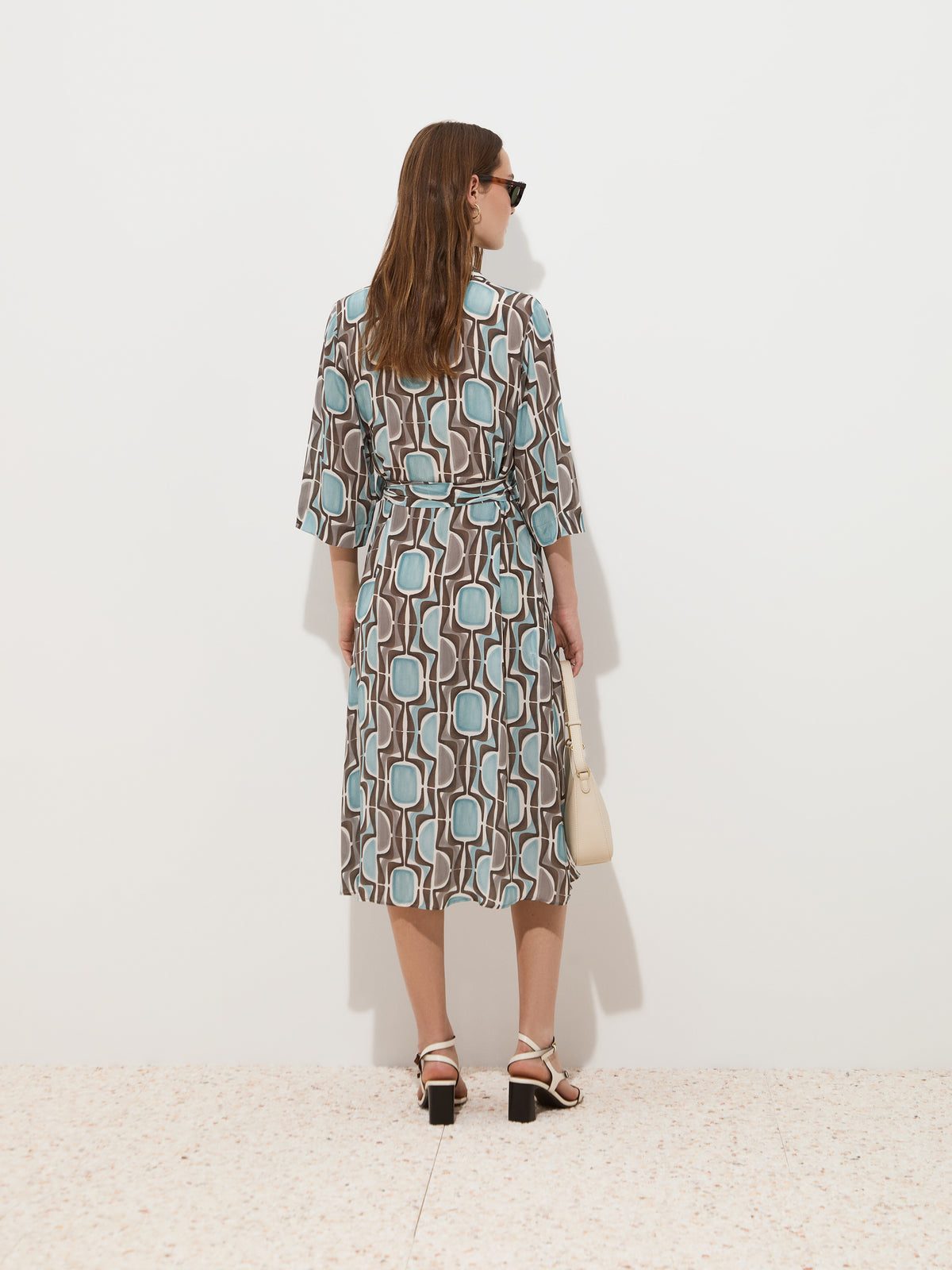 Vestido com padrão