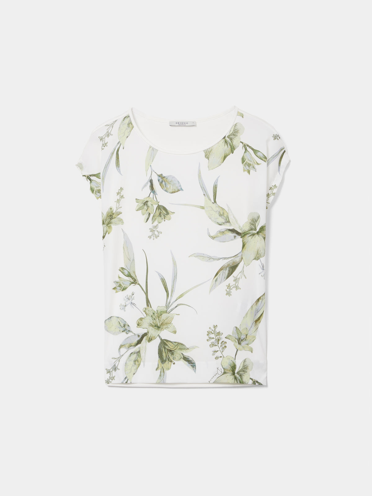 T-shirt de manga curta com estampado