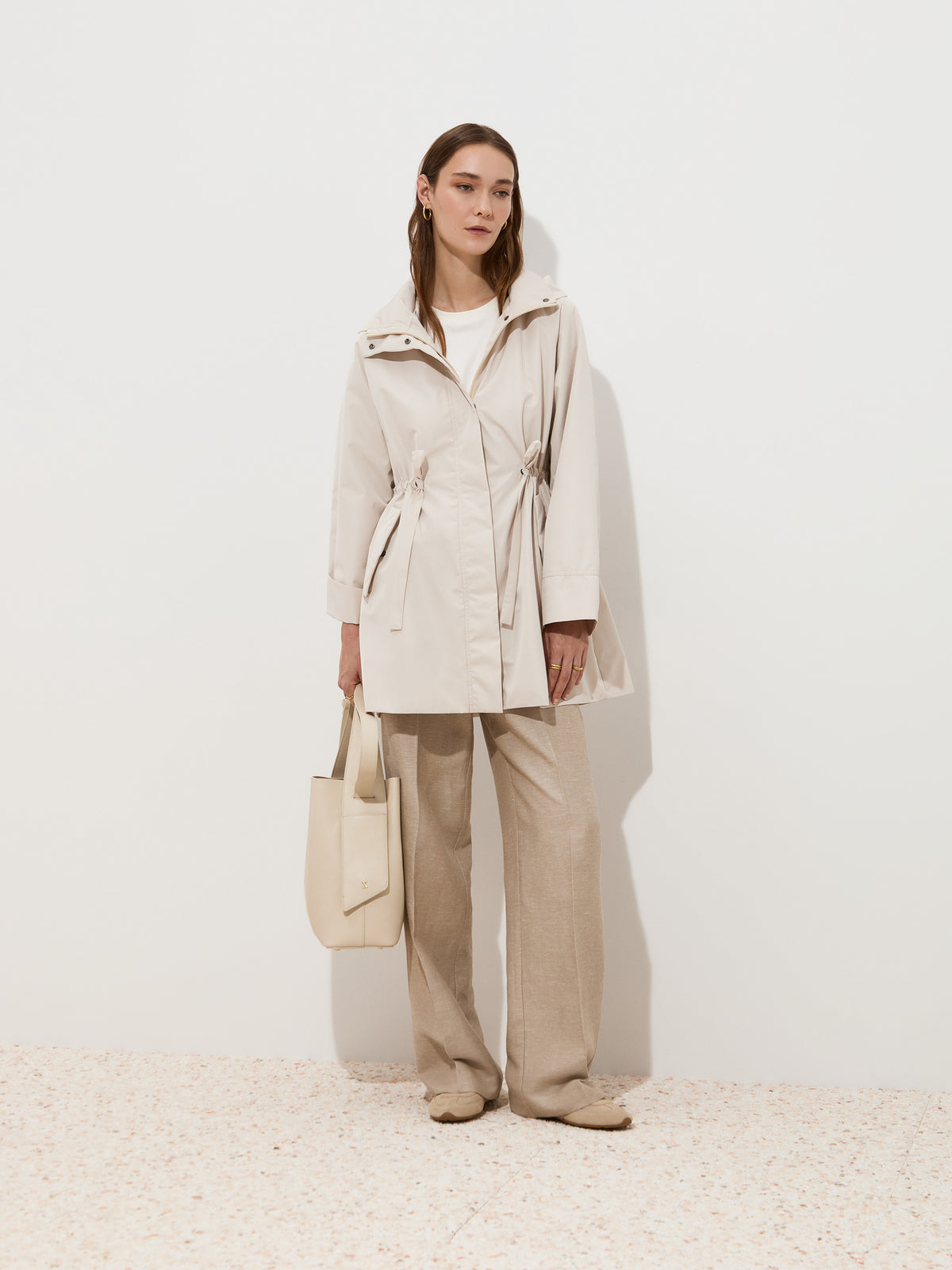 Parka com capuz