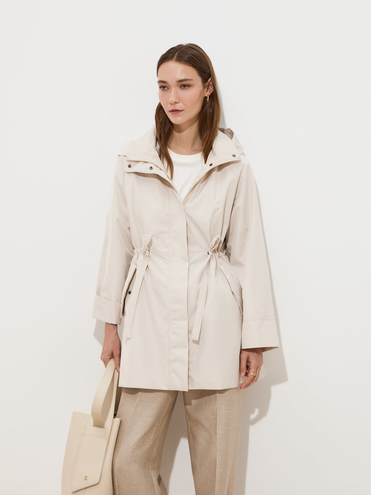 Parka com capuz