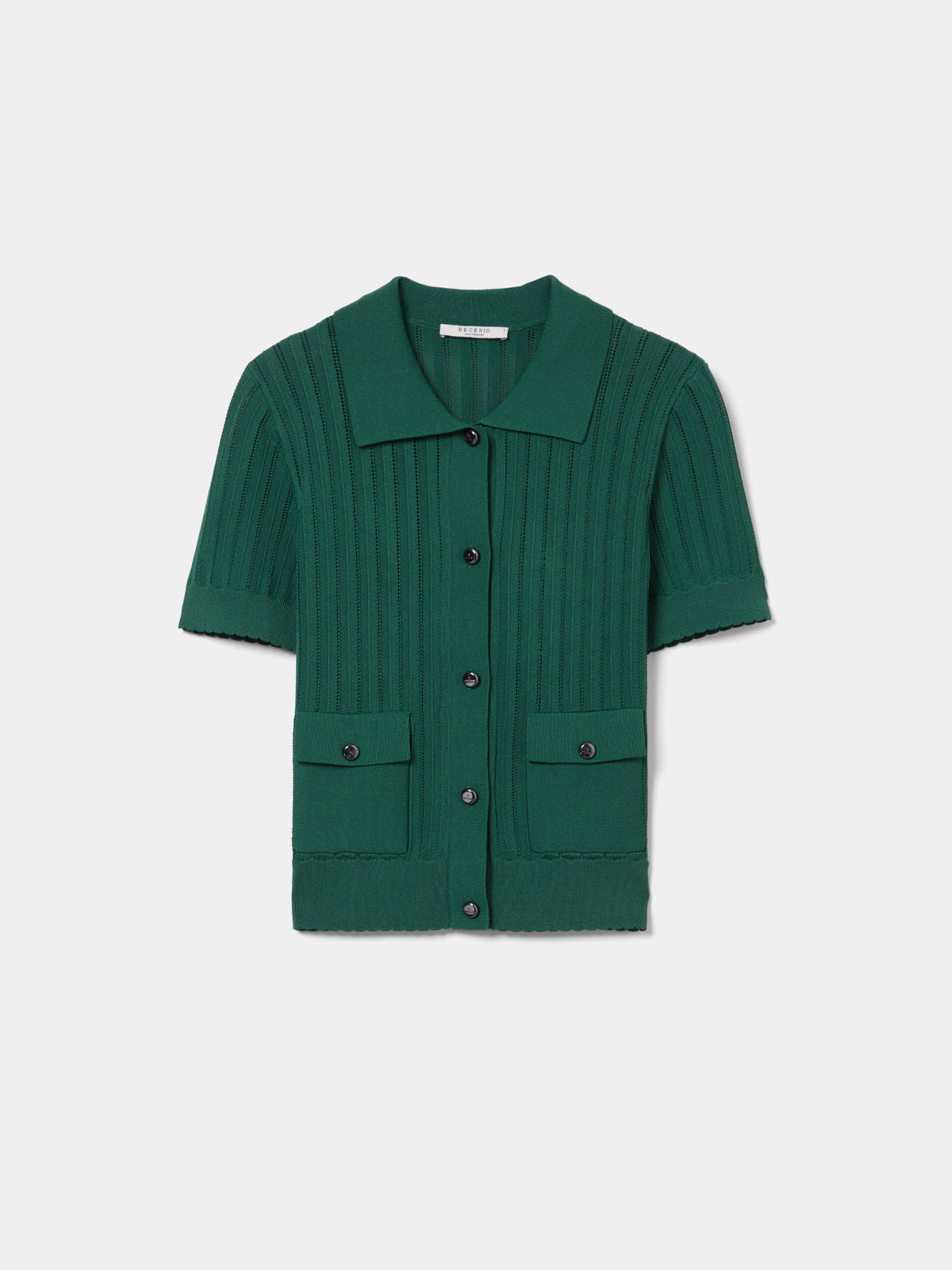 Casaco de malha curto