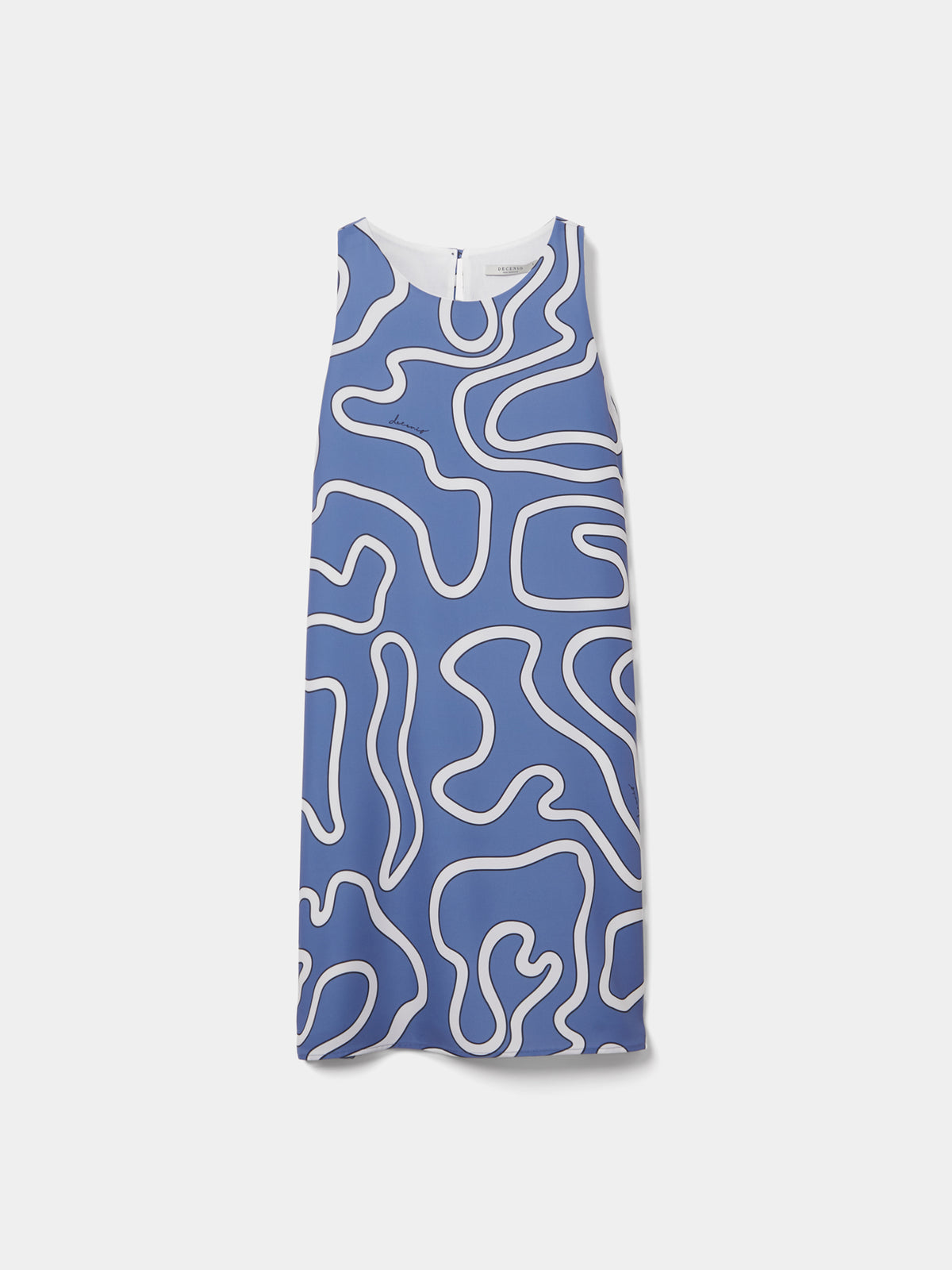 Vestido curto estampado
