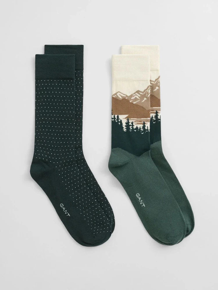 Pack 2 pares meias homem - GANT