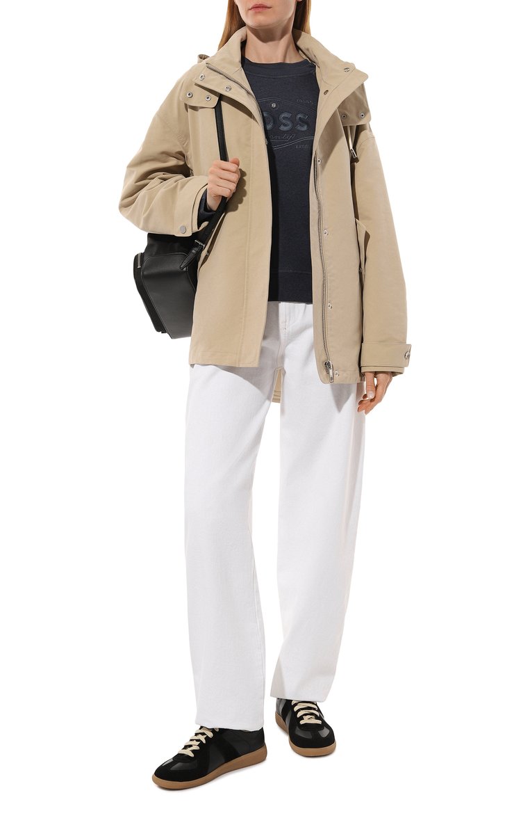 Camisola de mistura de algodão com monograma Double B